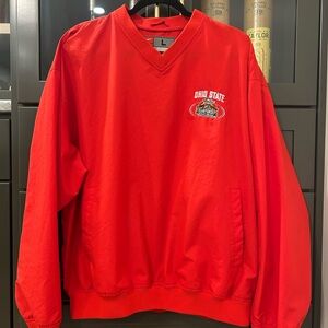 Nike Red V-Neck Men's Sweater